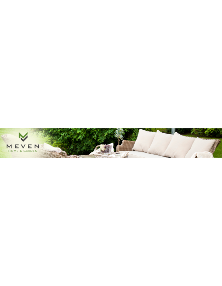 Lekkie krzesło ogrodowe szare Floryda Meven 2 szt. 5905842532519 12