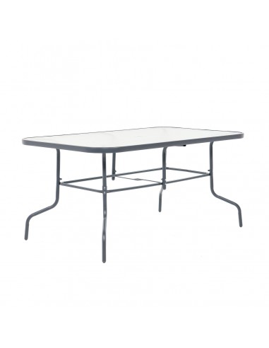 Stół ogrodowy Tampa z blatem ze szkła hartowanego 150 cm × 90 cm × 70 cm 5905842532496 4