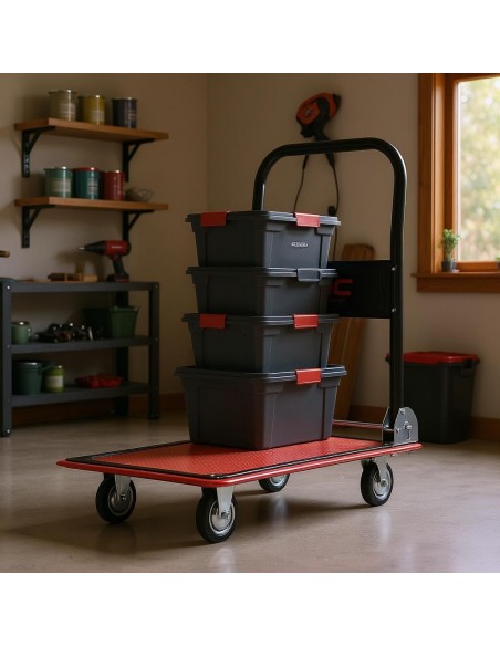Wózek transportowy z udźwigiem do 150kg i składaną rączką NAC-150 5905842527669 7