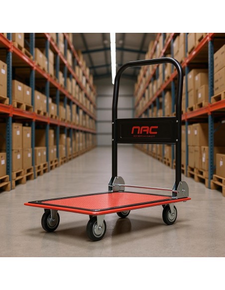 Wózek transportowy z udźwigiem do 150kg i składaną rączką NAC-150 5905842527669 8