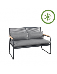 Nowoczesne meble ogrodowe - sofa + stolik + 2 fotele Cuba Meven 5905842533837 2