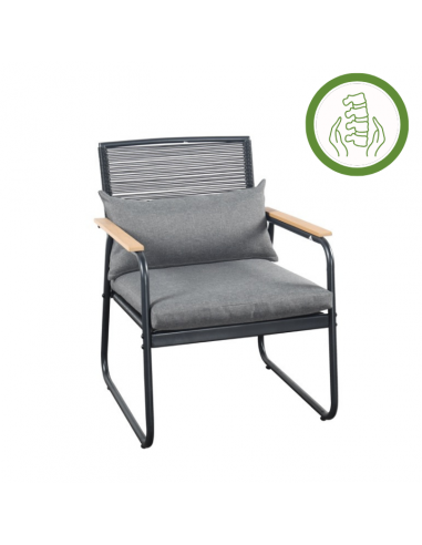 Nowoczesne meble ogrodowe - sofa + stolik + 2 fotele Cuba Meven 5905842533837 3