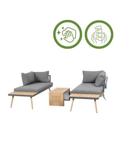 Modułowe meble ogrodowe 3w1 Palma Meven 5905842533813 3