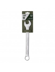 Klucz płasko-oczkowy ze stali chromowo-wanadowej 22 mm NAC PRO NP-SP-S22 5905842527379