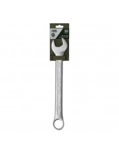 Klucz płasko-oczkowy ze stali chromowo-wanadowej 30 mm NAC PRO NP-SP-S30 5905842527454