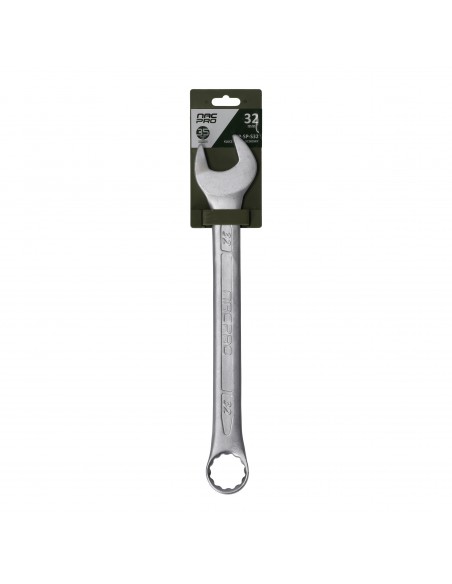 Klucz płasko-oczkowy ze stali chromowo-wanadowej 32 mm NAC PRO NP-SP-S32 5905842527461