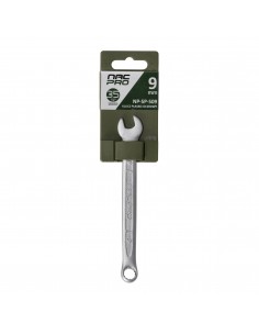 Klucz płasko-oczkowy ze stali chromowo-wanadowej 9 mm NAC PRO NP-SP-S09 5905842527249