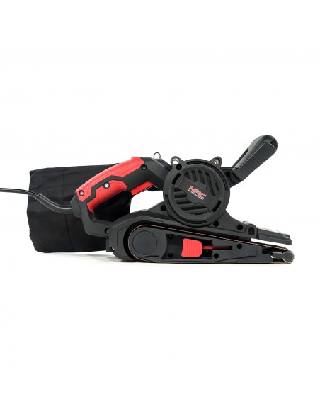 Szlifierka taśmowa z odsysaniem pyłu 1010W NAC BS-1010-GN 5905842516991 4