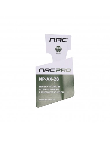 Siekiera do rozłupywania z antypoślizgowym trzonkiem NAC PRO 28" NP-AX-28 5905842523371 7
