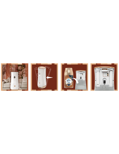 Podwójny zapas do automatycznego odświeżacza powietrza Glade Sensual Sandalwood & Jasmine 5000204866803 6