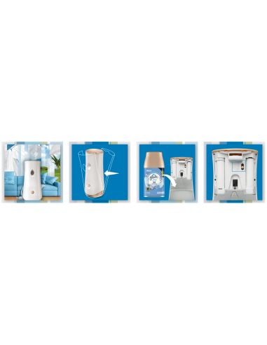 Podwójny zapas do automatycznego odświeżacza powietrza Glade Pure Clean Linen 5000204408140 6