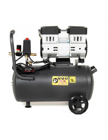 Cichy kompresor bezolejowy NAC OF-SL-24-0.75-IN 24L 750 W 5902490787742 7
