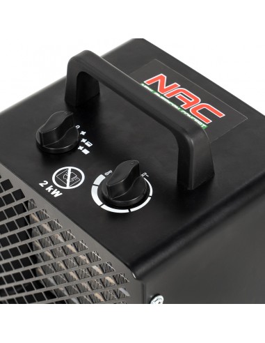 Nagrzewnica elektryczna z grzałką PTC NAC HE-2K-P-BG 2000W 5905842520707 6