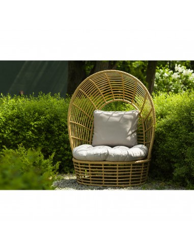 Technorattanowy fotel ogrodowy w stylu boho St. Louis Meven 115 × 82 × 144 cm 5902490784864 6