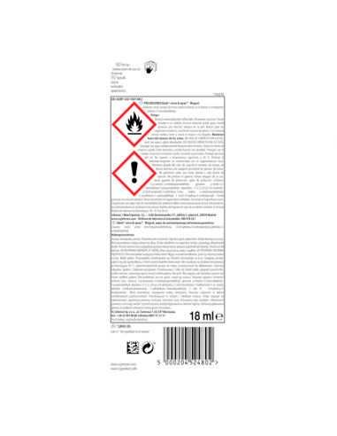 Zapach do automatycznego odświeżacza powietrza Glade Muguet 18 ml 5000204524802 7