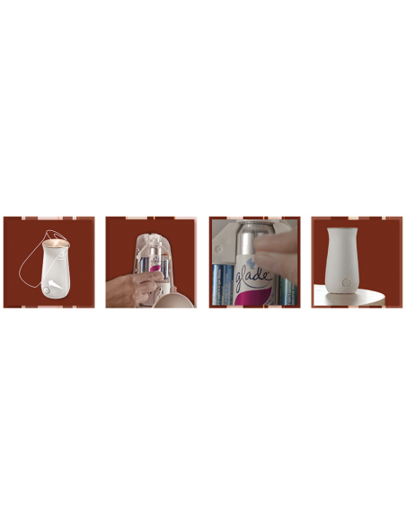 Podwójny zapas do automatycznego odświeżacza powietrza Glade Sensual Sandalwood & Jasmine 5000204287578 8