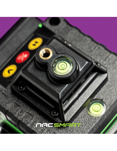 Laser krzyżowy, poziomica laserowa 4D 16 linii z akcesoriami NAC SMART 5905842528192 5