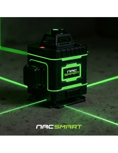 Laser krzyżowy, poziomica laserowa 4D 16 linii z akcesoriami NAC SMART 5905842528192 9