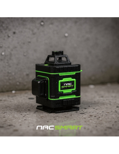 Laser krzyżowy, poziomica laserowa 4D 16 linii z akcesoriami NAC SMART 5905842528192 10