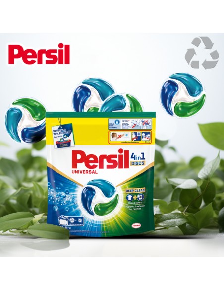 Uniwersalne kapsułki do prania Persil Deep Clean Discs 4w1 Universal, 60 prań 9000101830910 7