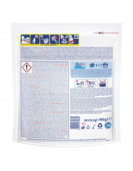 Kapsułki do prania kolorów Persil Deep Clean Discs 4w1 Color, 60 prań 9000101830880 4