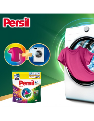 Kapsułki do prania kolorów Persil Deep Clean Discs 4w1 Color, 60 prań 9000101830880 5