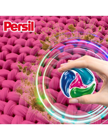 Kapsułki do prania kolorów Persil Deep Clean Discs 4w1 Color, 60 prań 9000101830880 6