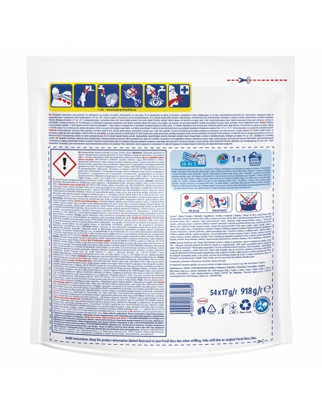 Kapsułki do prania Persil Deep Clean Discs 4w1 Stain Removal, 54 prania 9000101830859 4
