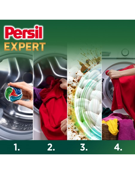 Kapsułki do prania Persil Deep Clean Discs 4w1 Stain Removal, 54 prania 9000101830859 6