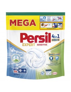 Delikatne kapsułki do prania Persil Deep Clean Discs 4w1 Expert Sensitive, 54 prania 9000101830828 2