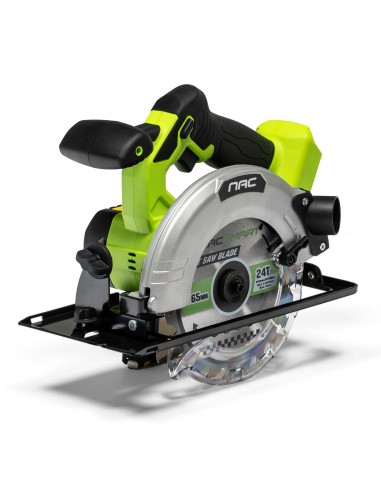 Akumulatorowa piła tarczowa ręczna 165 mm NAC SMART NS-CS-20V-B Body bez baterii 5905842532083 4