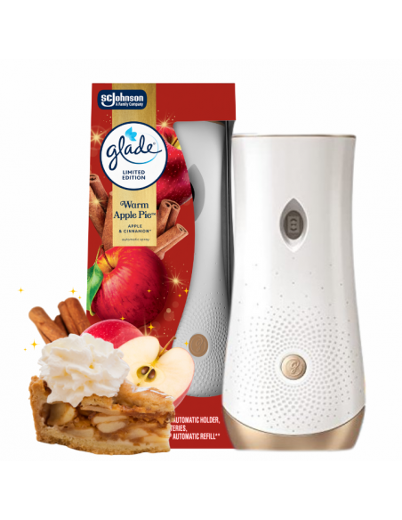 Automatyczny odświeżacz powietrza z jesiennym wkładem Glade Warm Apple Pie 269 ml 5000204413793