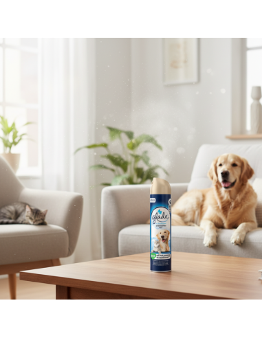 Odświeżacz powietrza neutralizujący przykre zapachy Glade PETS Refreshing Air 300 ml 5000204381733 4