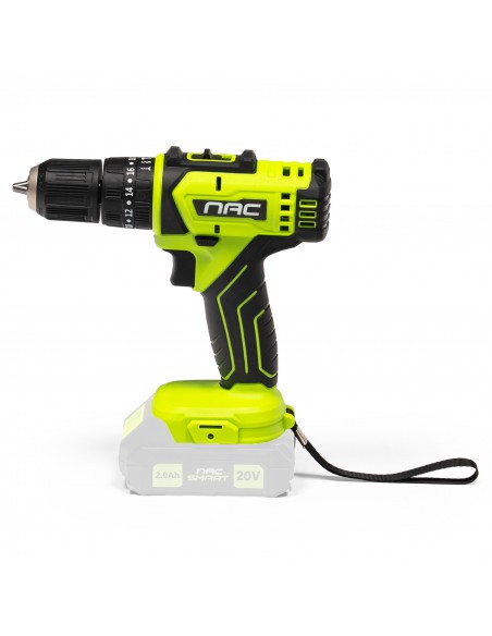 Wkrętarka akumulatorowa z udarem 20V 40Nm NAC SMART NS-CID-20V-B Body bez baterii 5905842532021 13