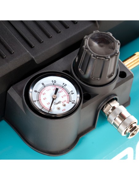 Kompresor bezolejowy  ręczny 6 litrów, 1100W, 1,5HP NAC MA-OF-H-06L-1.5 5905842515635 5