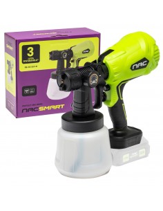 Zestaw NAC SMART: Pistolet malarski + Mieszadło + Opalarka + Wyciskacz + Latarka + Aku + Ładowarka 5905842532168 2