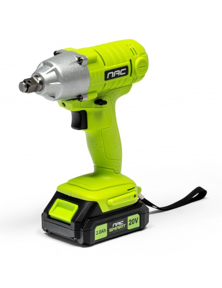 Klucz udarowy NS-IW-20V-B NAC SMART z akumulatorem 2 Ah i szybką ładowarką 5905842532120 9