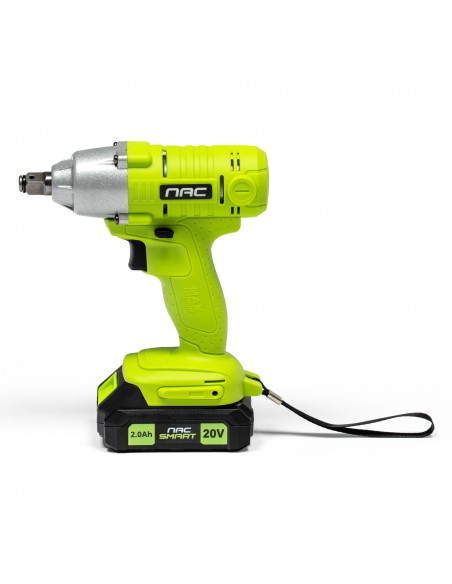 Klucz udarowy NS-IW-20V-B NAC SMART z akumulatorem 2 Ah i szybką ładowarką 5905842532120 10