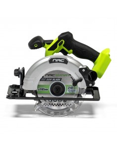 Piła tarczowa ręczna 165 mm NAC SMART NS-CS-20V-B z akumulatorem 2 Ah i szybką ładowarką 5905842532083 2