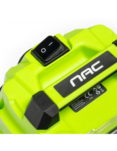 Odkurzacz przemysłowy 12L NS-IVC-20V-B NAC SMART z akumulatorem 4 Ah i szybką ładowarką 5905842532175 11