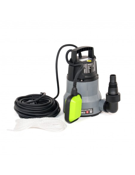 Lekka pompa ogrodowa do wody czystej NAC SPE25C-L 250W, 8000l/h 5902490742567 2