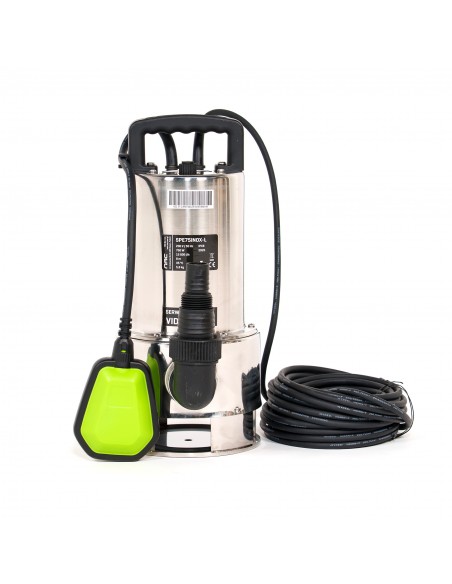 Wytrzymała pompa zatapialna do brudnej wody NAC SPE75INOX-L 750W 5902490742628 5