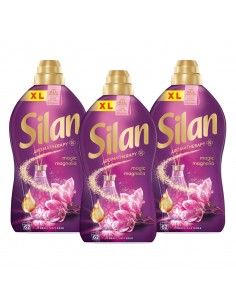 Kremowy płyn do płukania tkanin Silan Aromatherapy Magic Magnolia 3x1364 ml 186 prań 9000101581478
