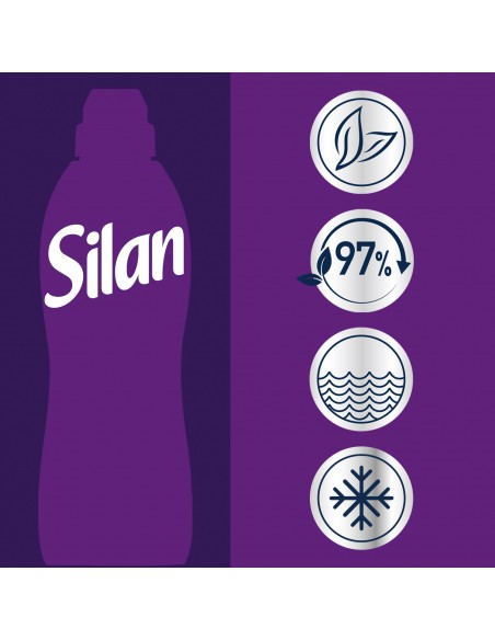 Pachnący płyn do płukania tkanin Silan Aromatherapy Dreamy Lotus 1364 ml 62 prania 9000101582604 5