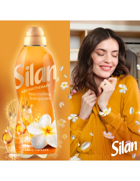 Zmiękczający płyn do płukania tkanin Silan Aromatherapy Fascinating Frangipani 1364 ml 62 prania 9000101582642 6