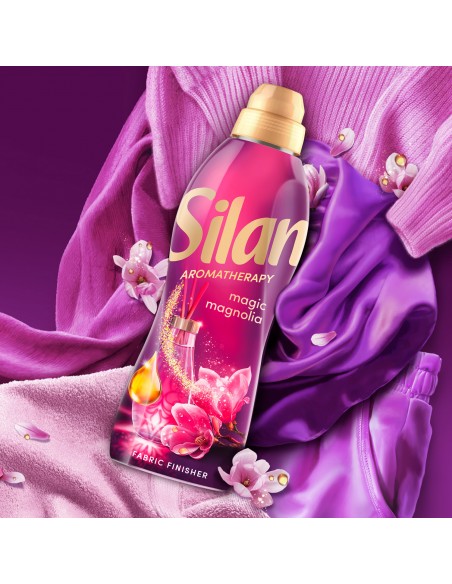 Zapachowy płyn do płukania Silan Aromatherapy Magic Magnolia 1364ml 62 prania 9000101581478 3