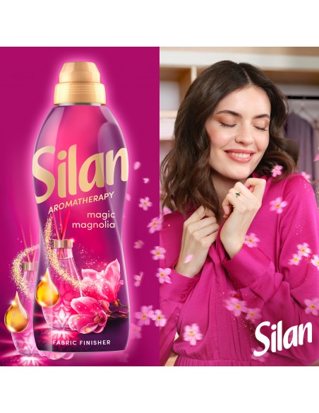 Zapachowy płyn do płukania Silan Aromatherapy Magic Magnolia 1364ml 62 prania 9000101581478 6
