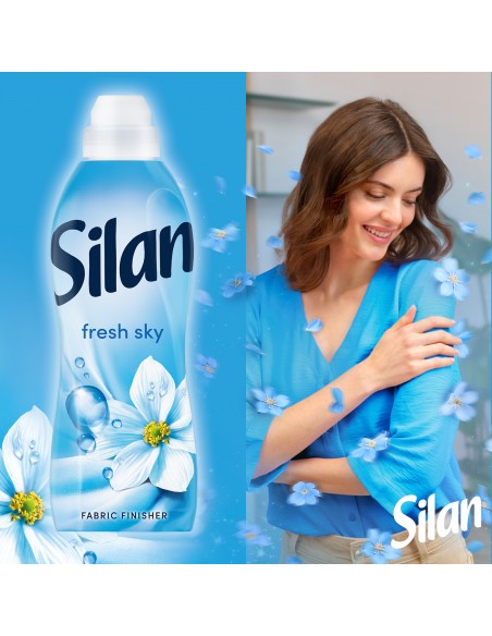 Płyn do płukania tkanin Silan Fresh Sky 1,672L 9000101581539 6