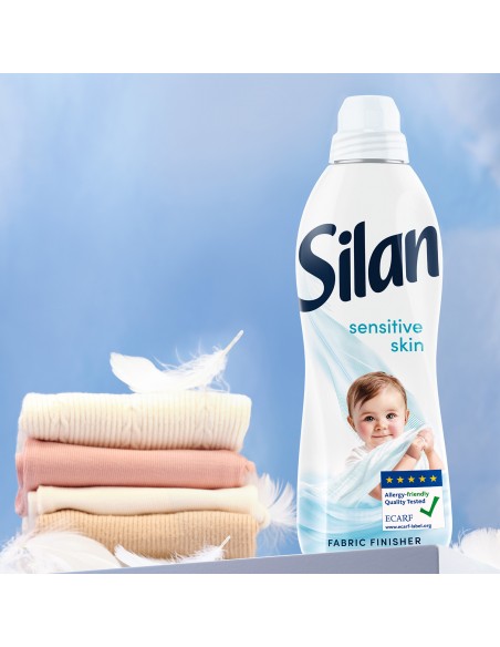 Hipoalergiczny płyn do płukania tkanin Silan Sensitive 1,672L 9000101590272 6
