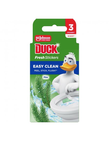 Czyszczące paski żelowe do toalety o zapachu leśnym Duck Fresh Stick 3x9g 5000204682298